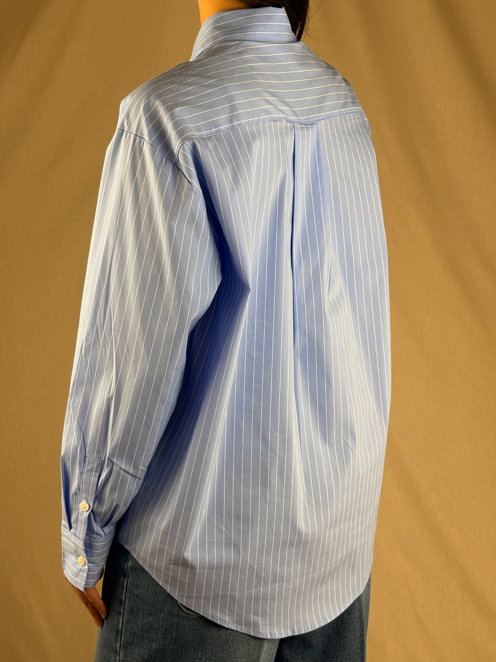 Camicia gessata cielo