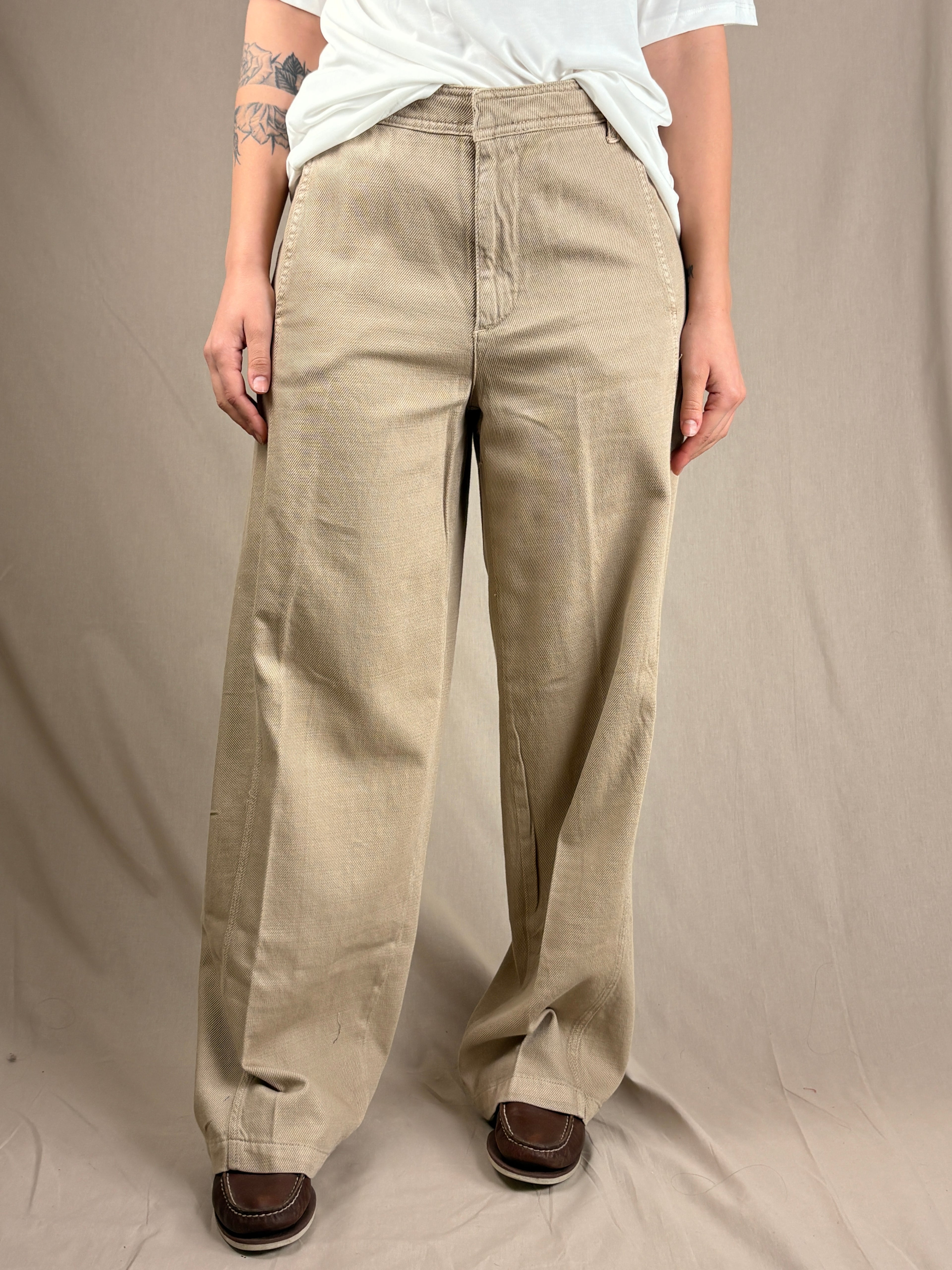 Jeans betsey in bull di cotone