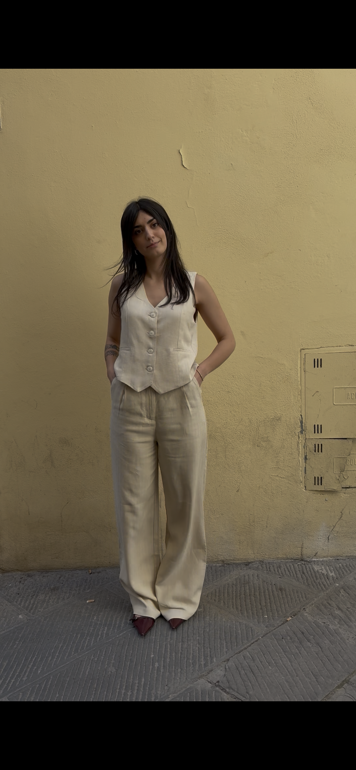 Gilet Completo Vaniglia