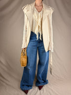 Gilet en similicuir cloud