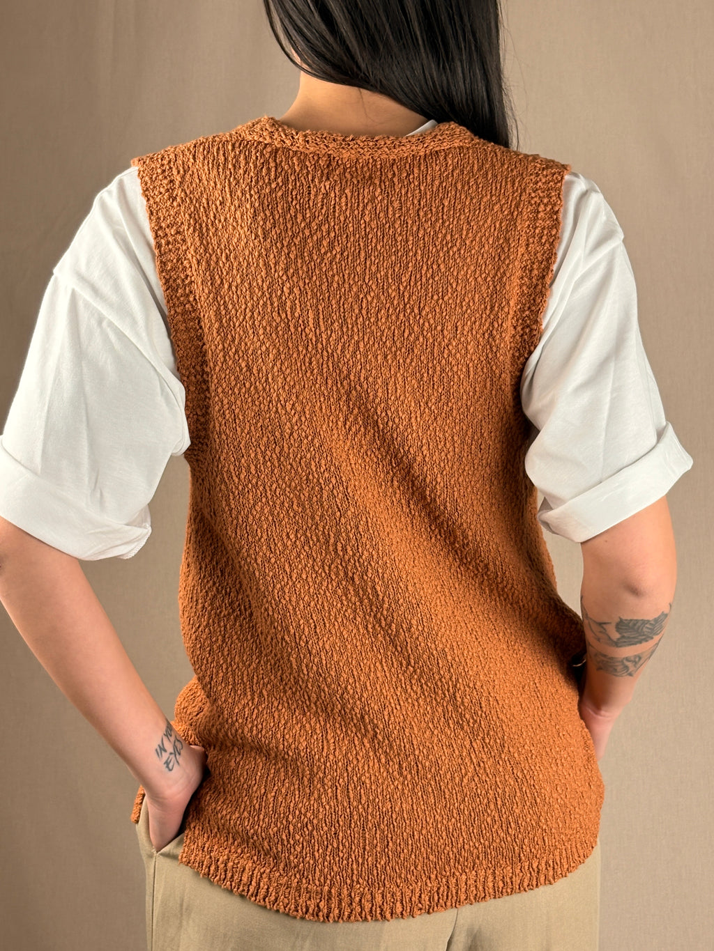 Gilet bouclé