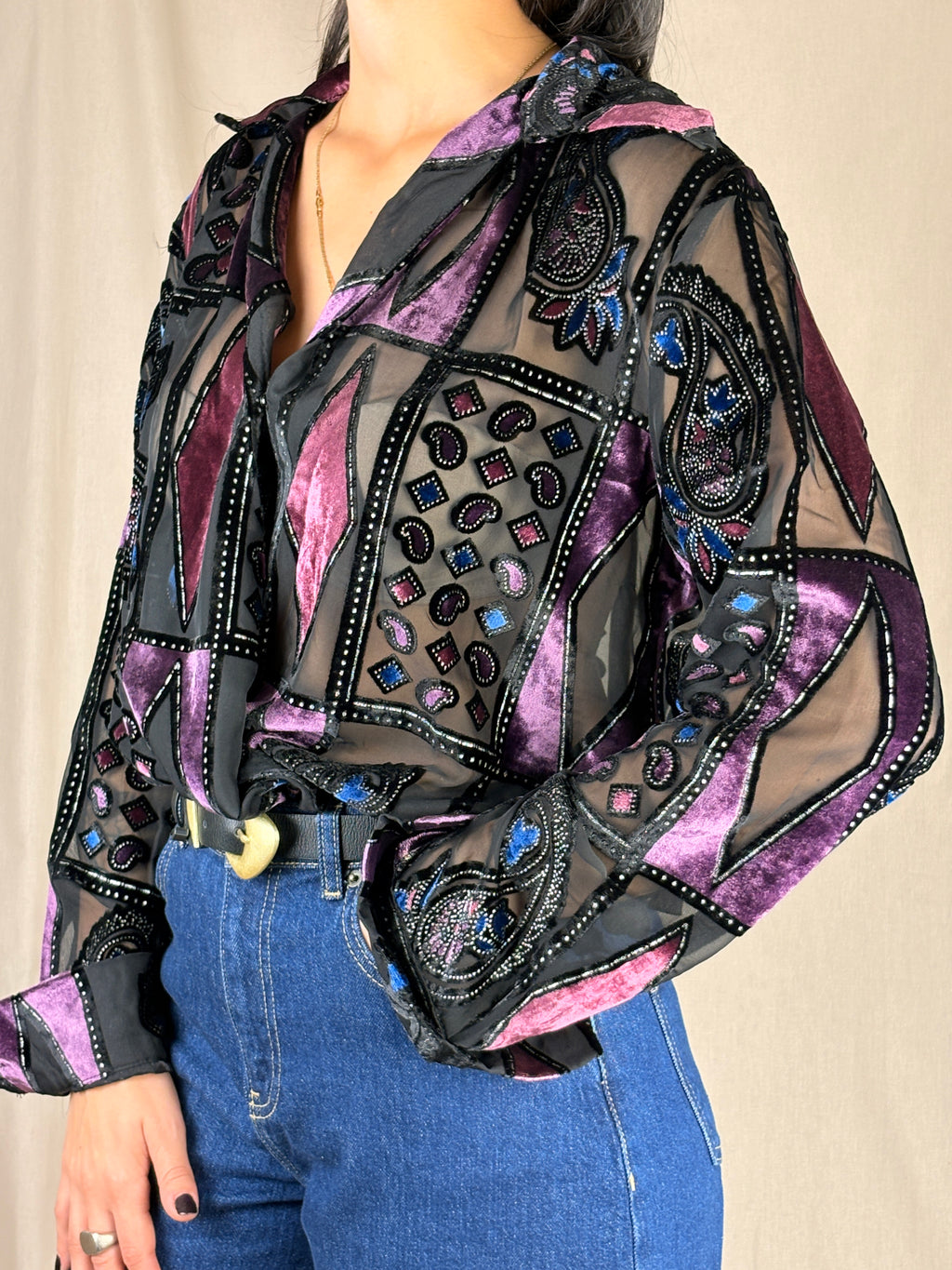 Camicia body gioiello