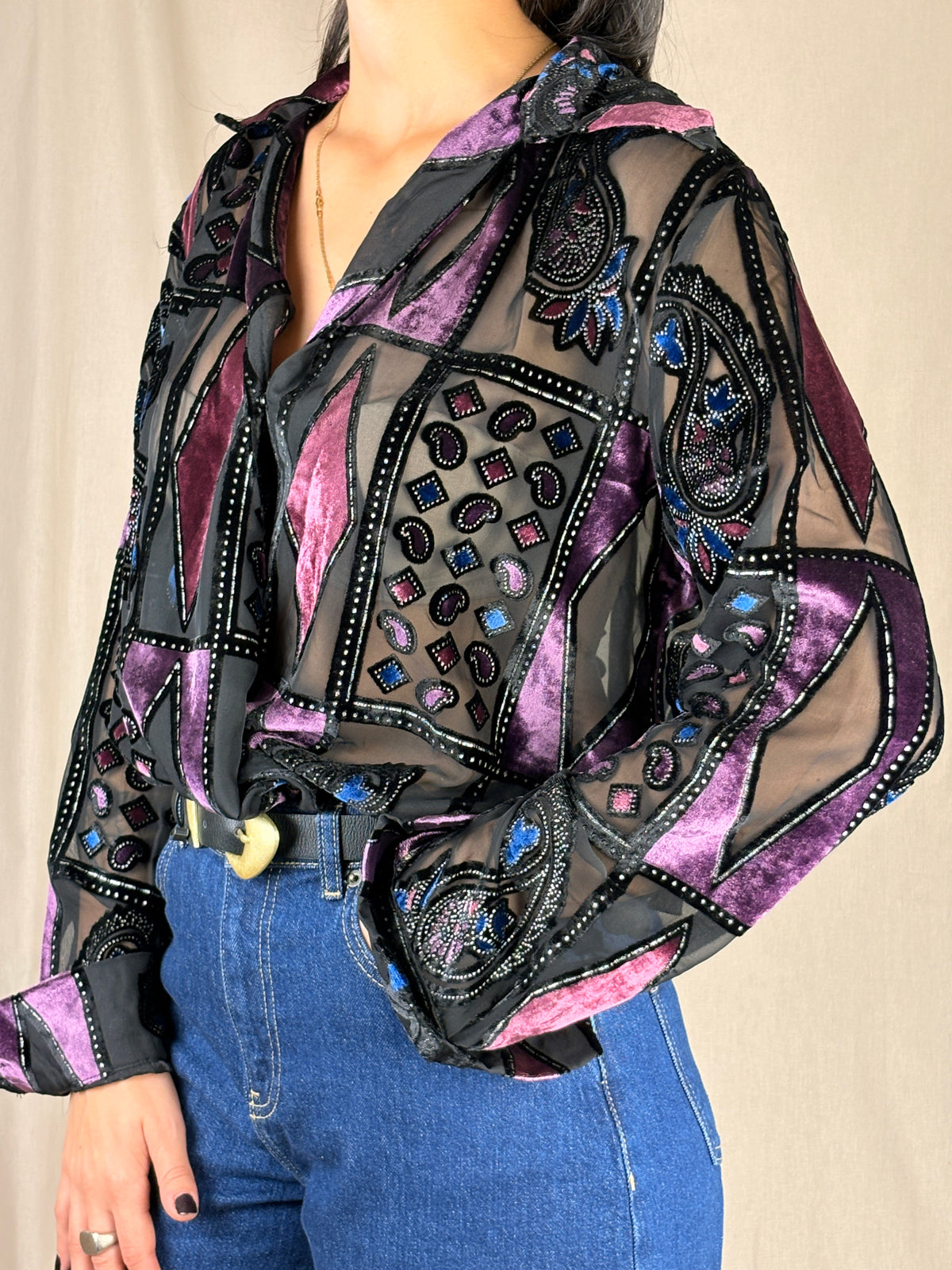 Camicia body gioiello