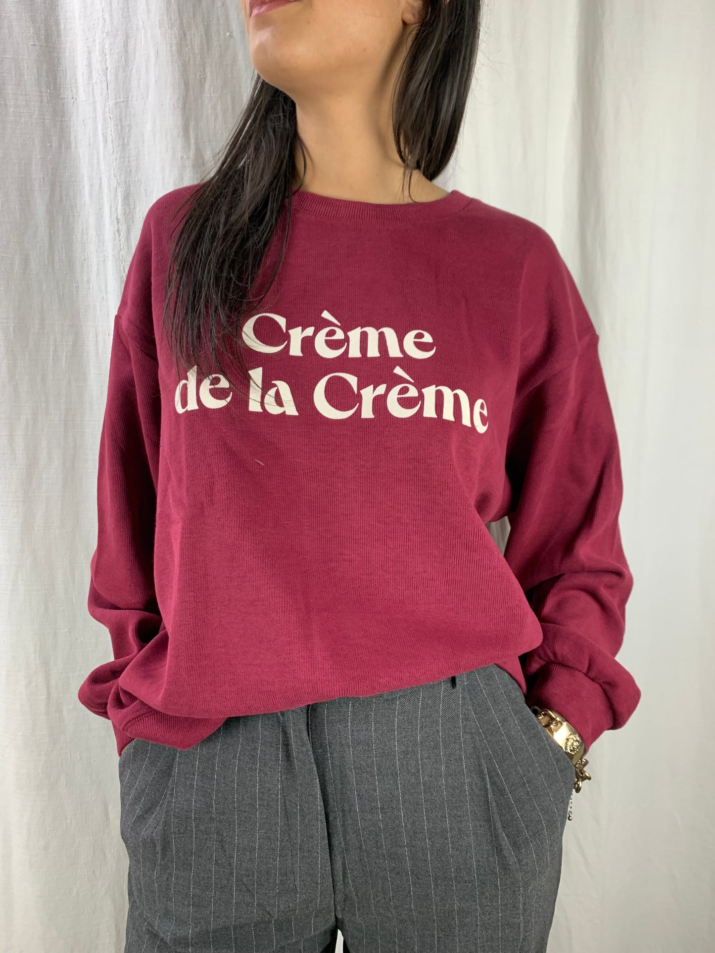 Felpa Crème de La Crème