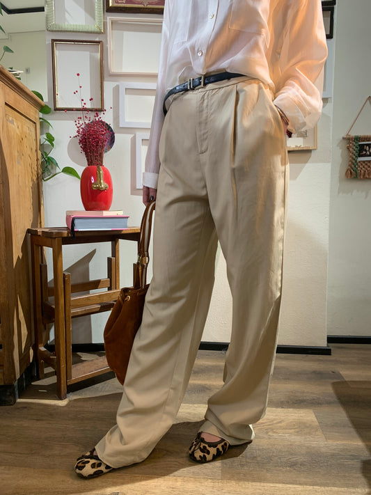 Panta beige/burro