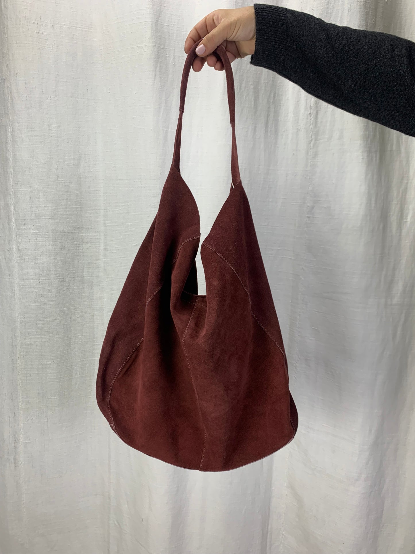 Borsa color Borgogna