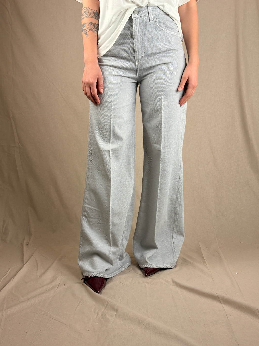 Jeans Sharon in bull di cotone