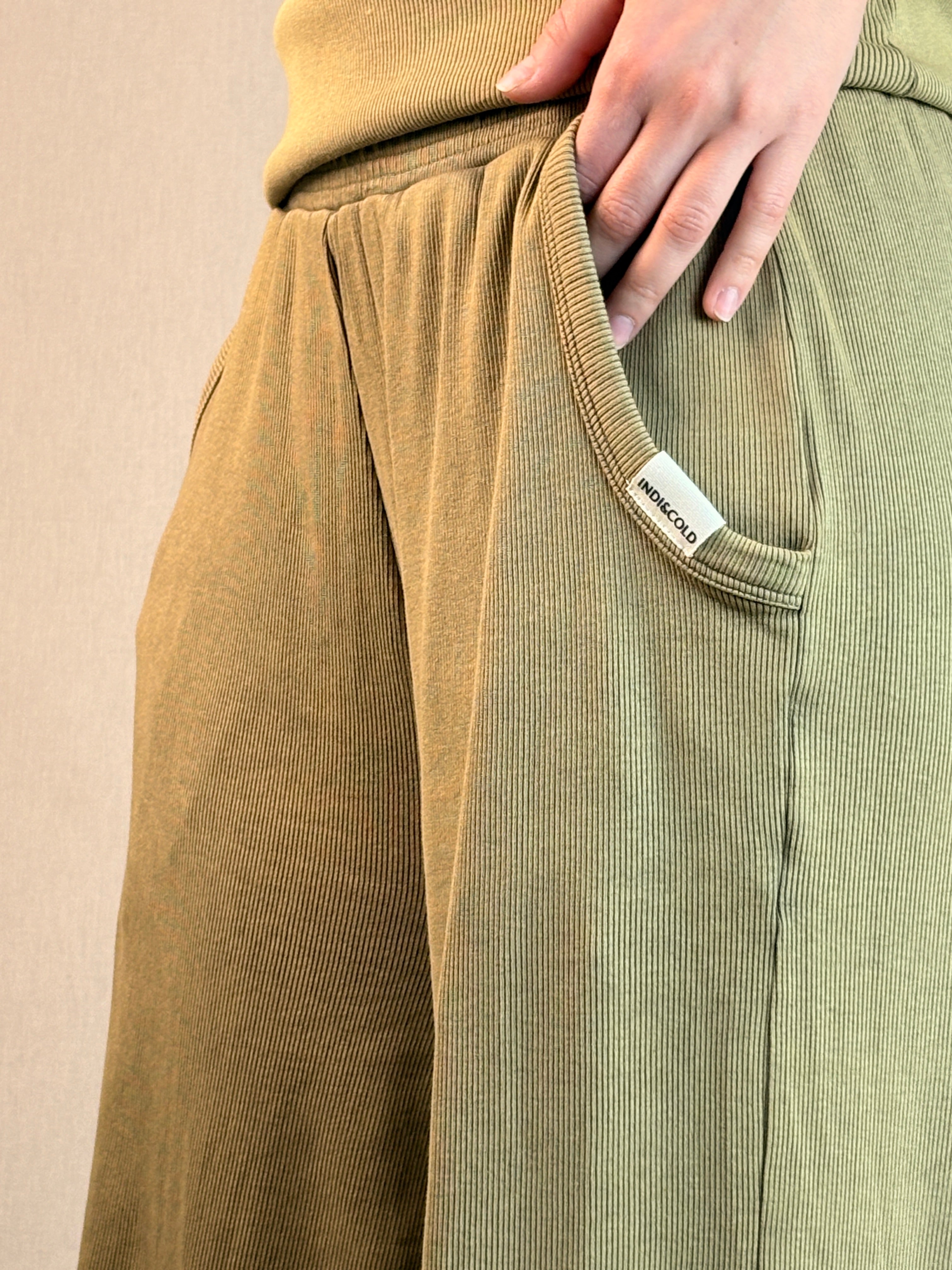Pantalone Costine olio