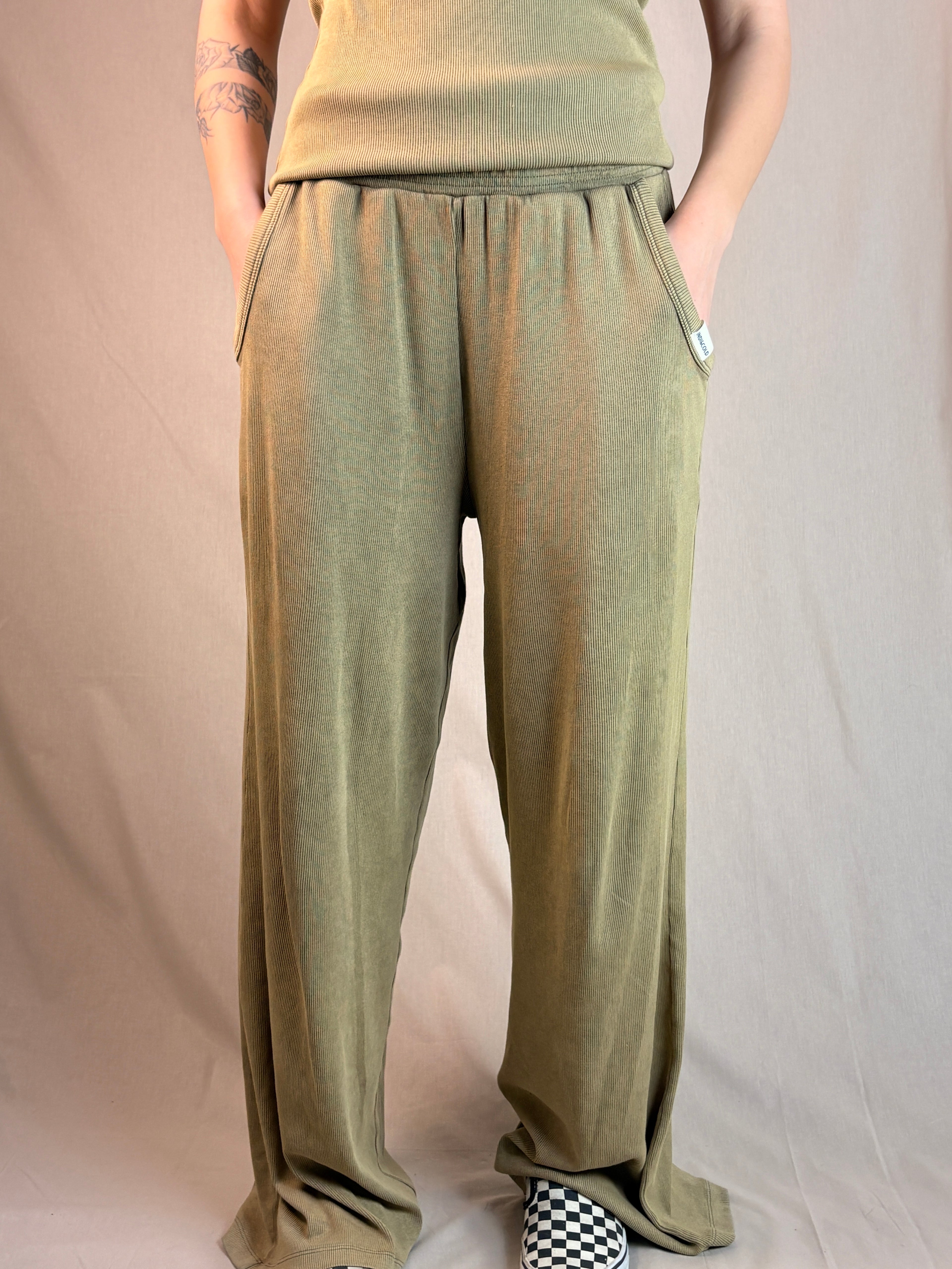 Pantalone Costine olio