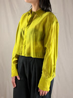 Chemise Precious Crop Citron vert