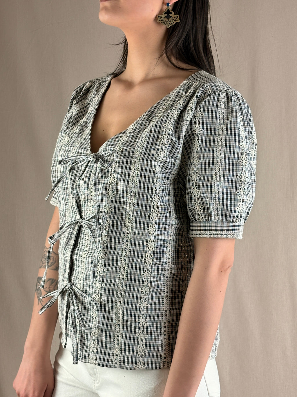 Camicia jappo fiocchetti