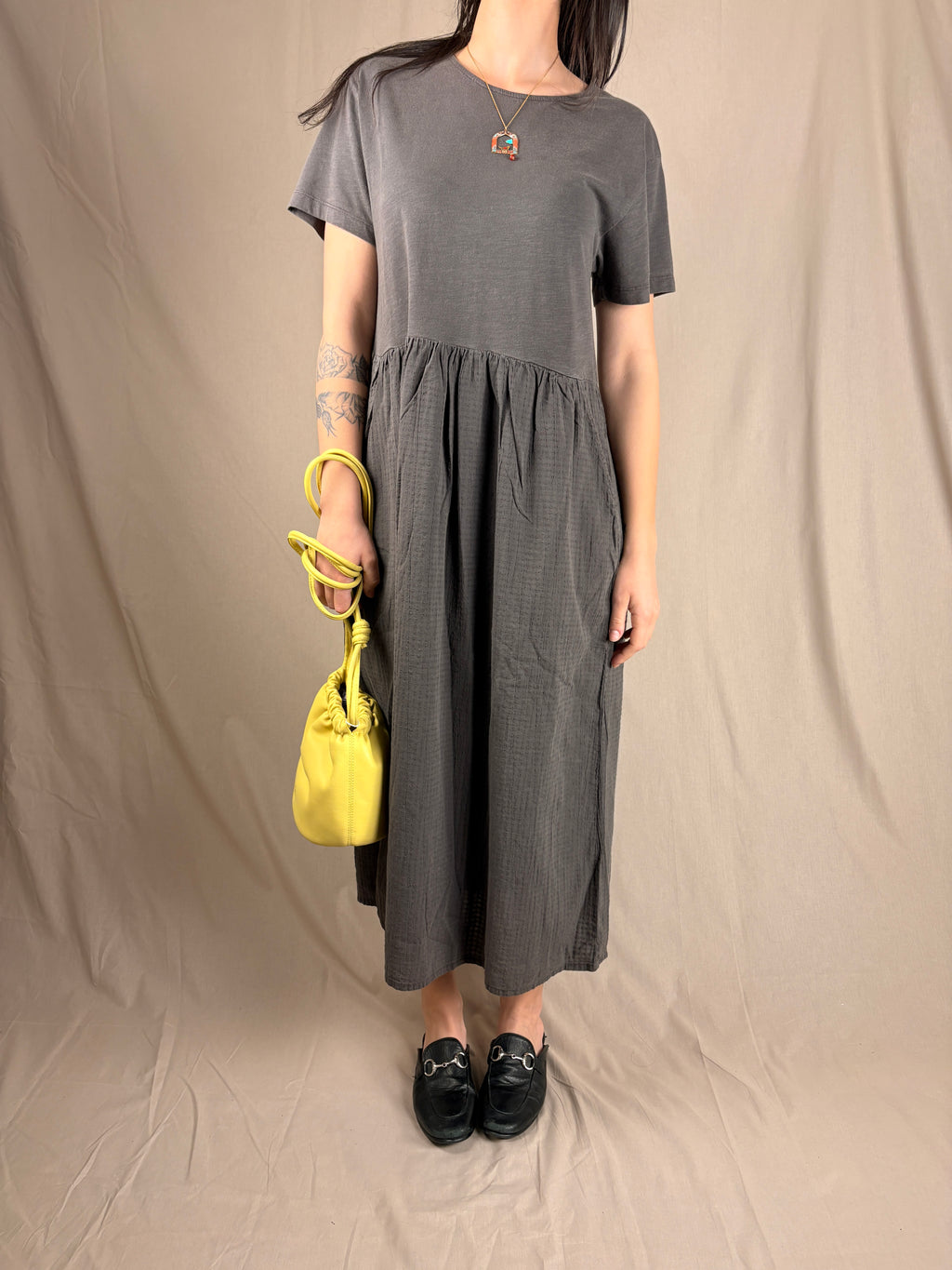 Abito t shirt Carbone
