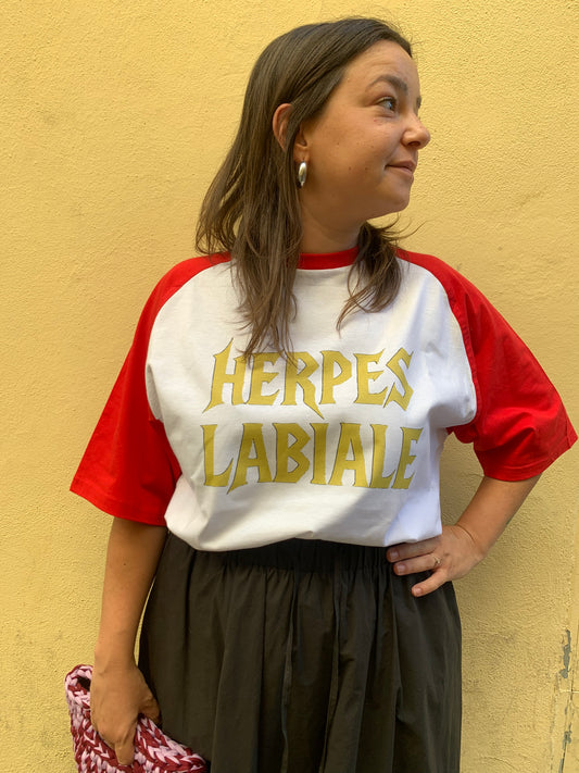 t-shirt Sfiga Tour HERPES LABIALE