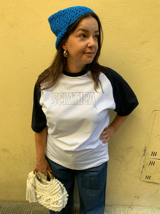 t-shirt Sfiga Tour SCIATICA BLU