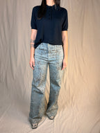 JEANS STAMPA LEO