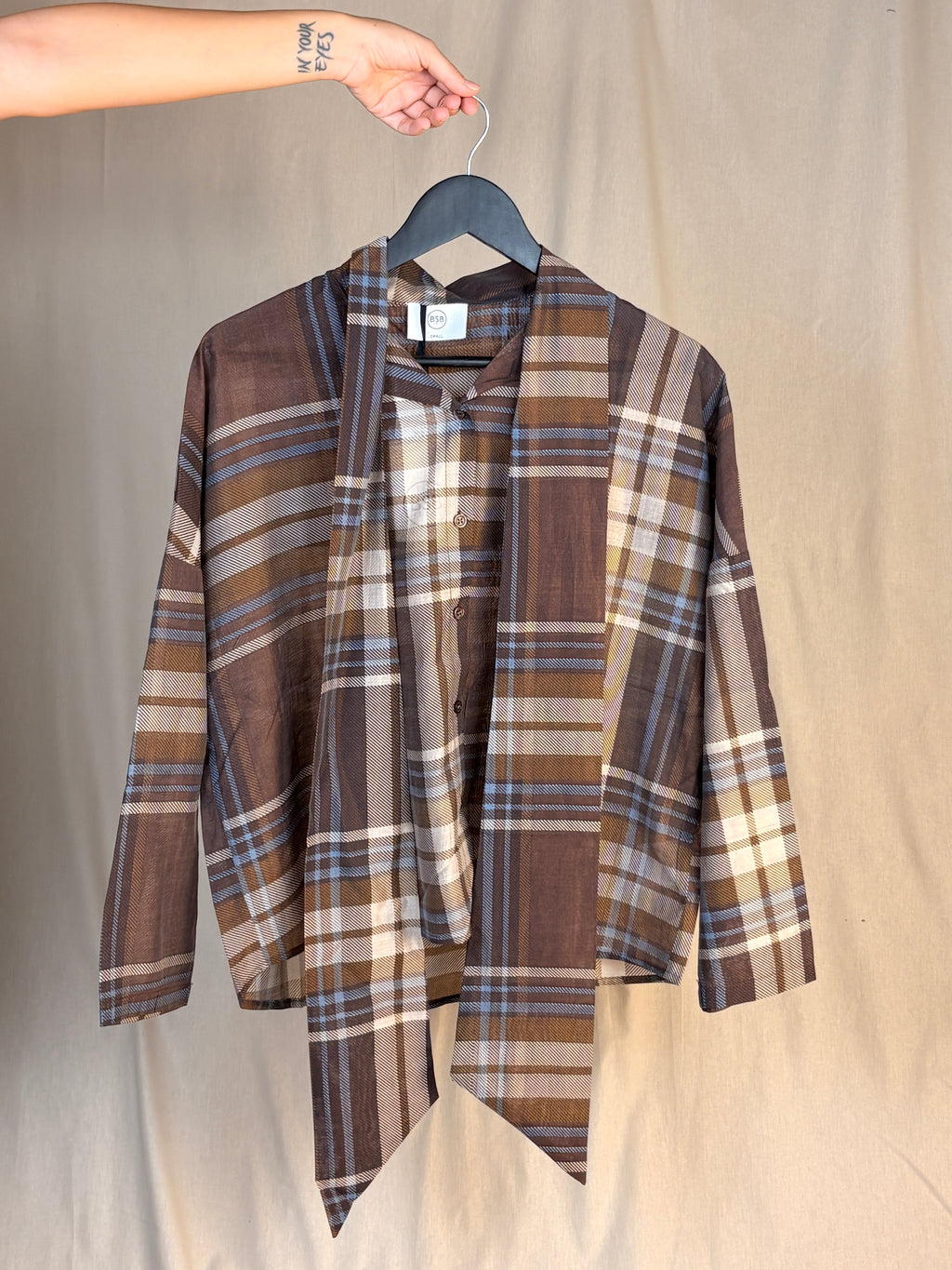 CAMICIA TARTAN TOFFEE