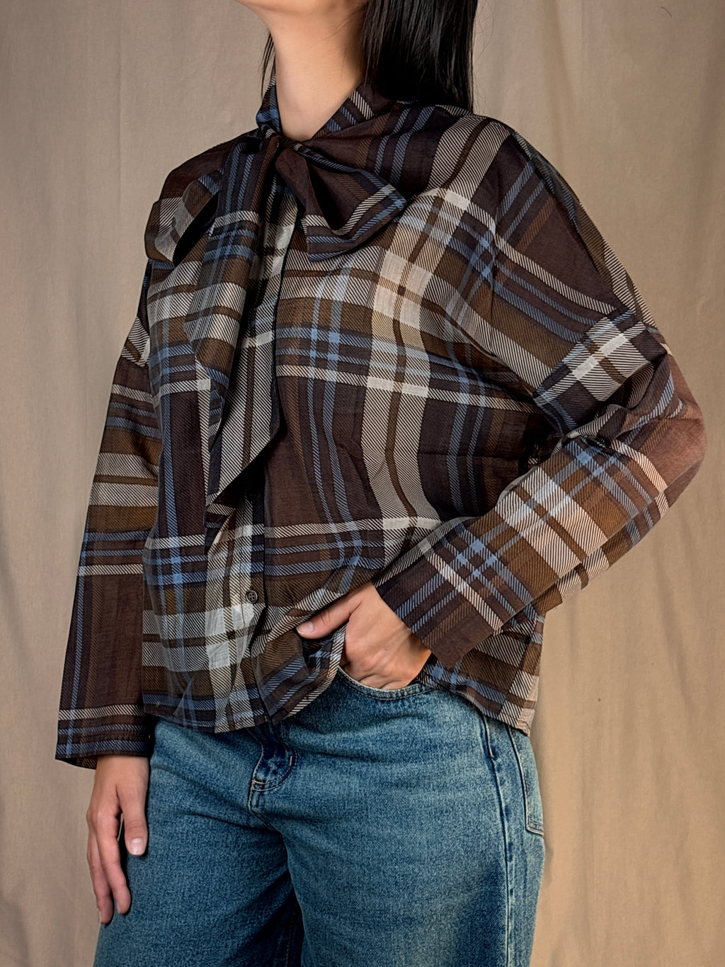 CAMICIA TARTAN TOFFEE