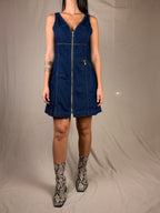 ABITO ZIP DENIM