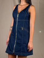 ABITO ZIP DENIM