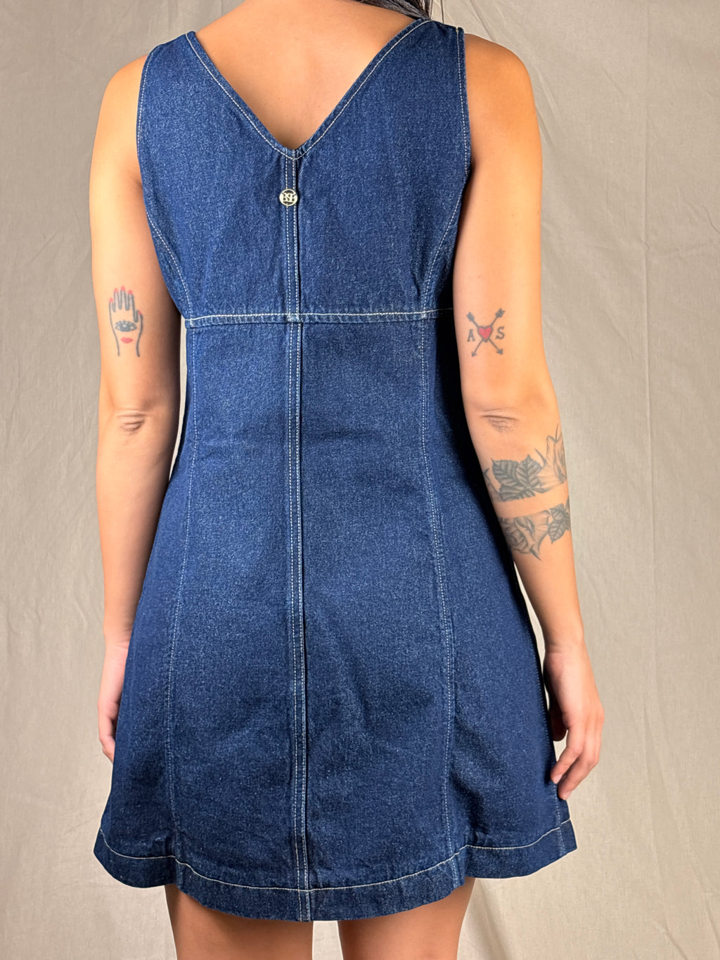 ABITO ZIP DENIM