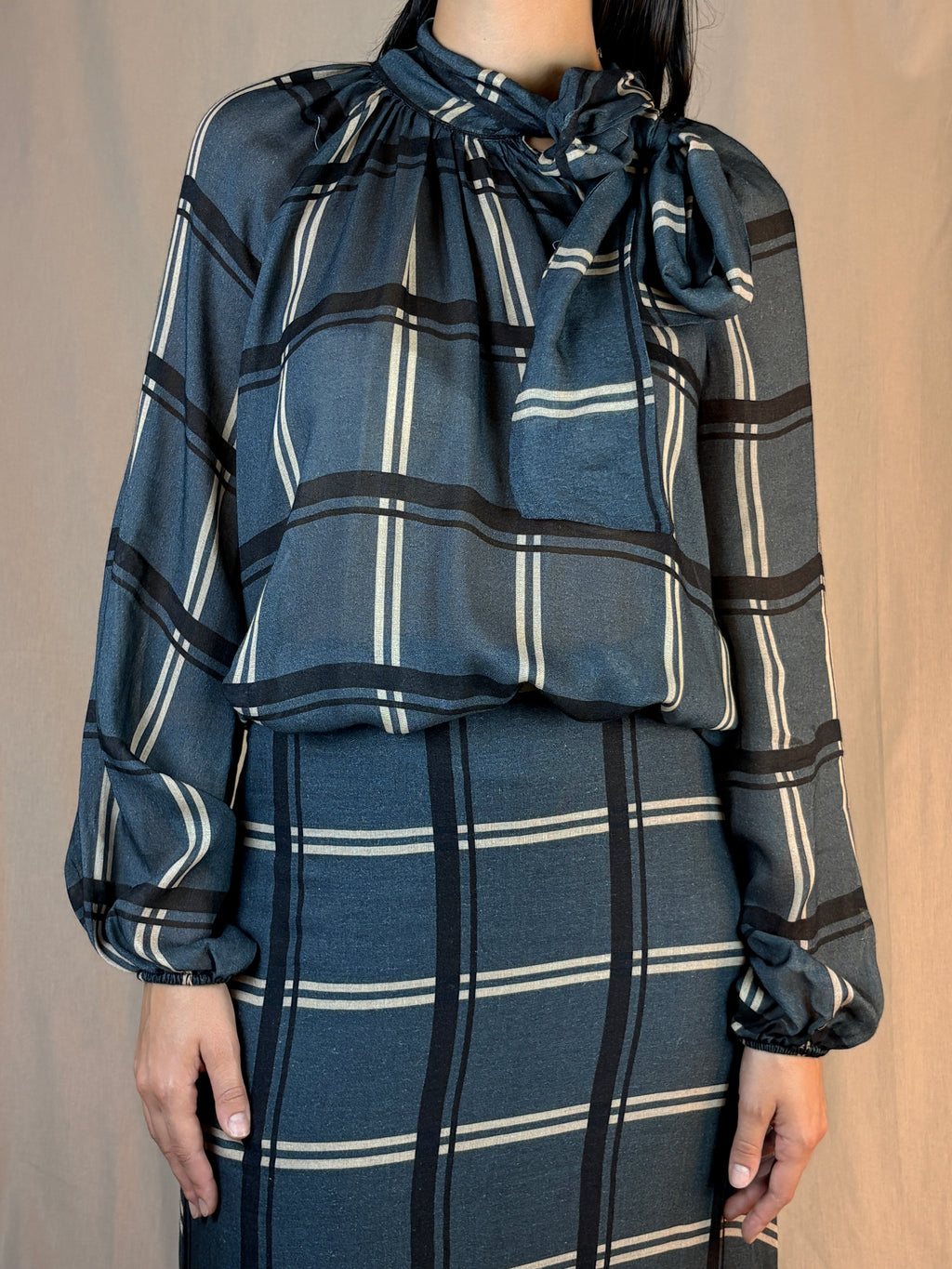 Camicia Tartan Carta Zucchero