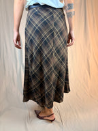 Gonna Tartan Marrone