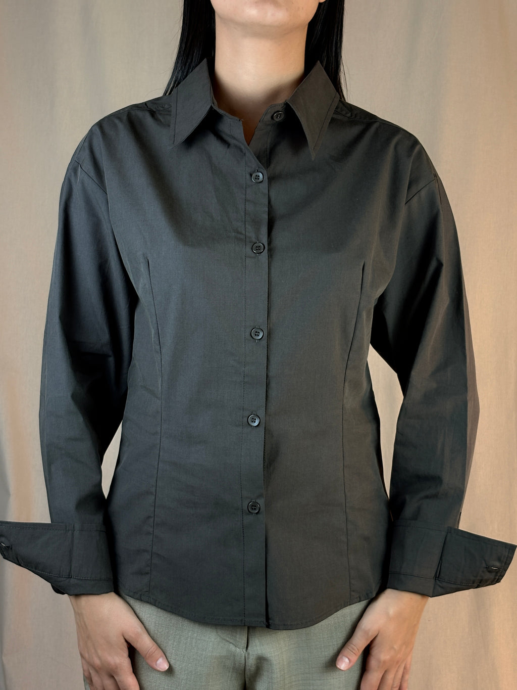 Camicia Fit Cioccolato