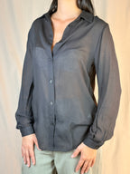 Camicia in Trasparenza Cioccolato