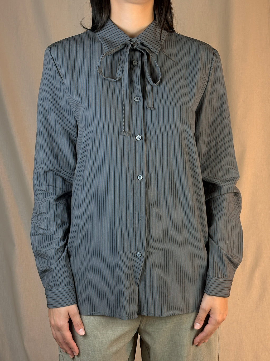 Camicia Rigata Fiocco