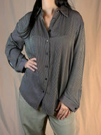 Camicia Millerighe Cioccolato