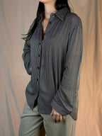 Camicia Millerighe Cioccolato
