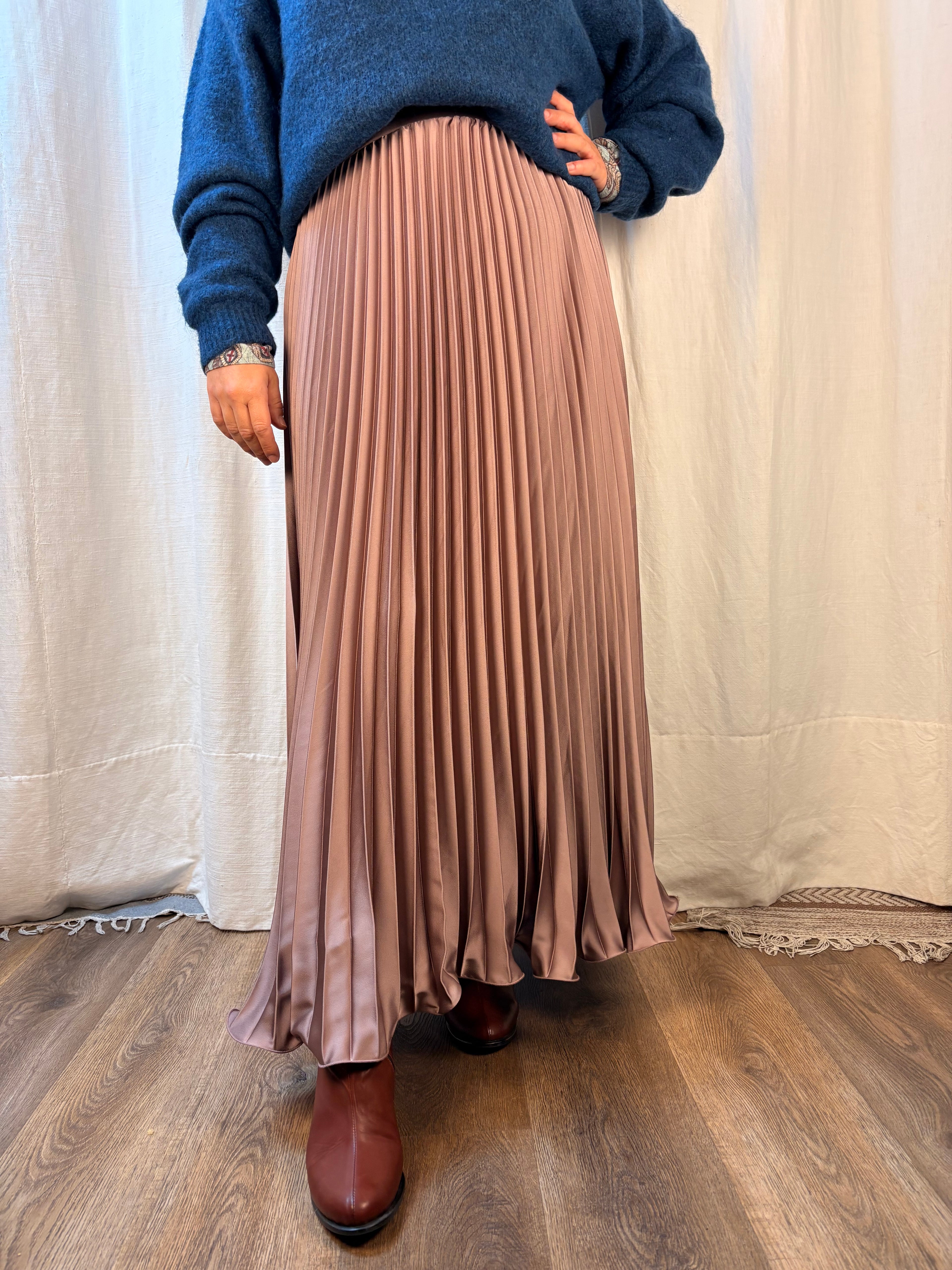 gonna plissè cipria