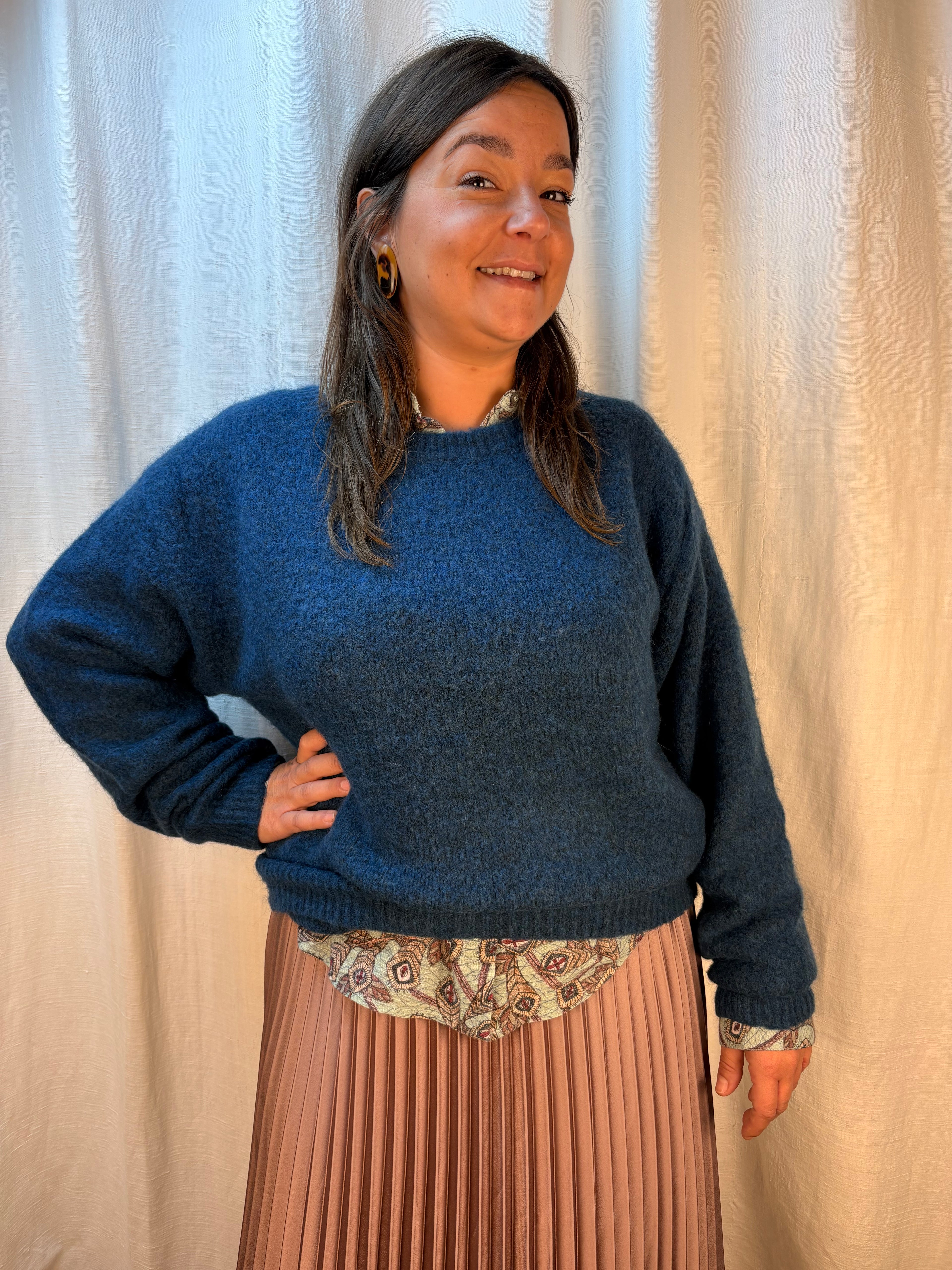 maglioncino blu-duck