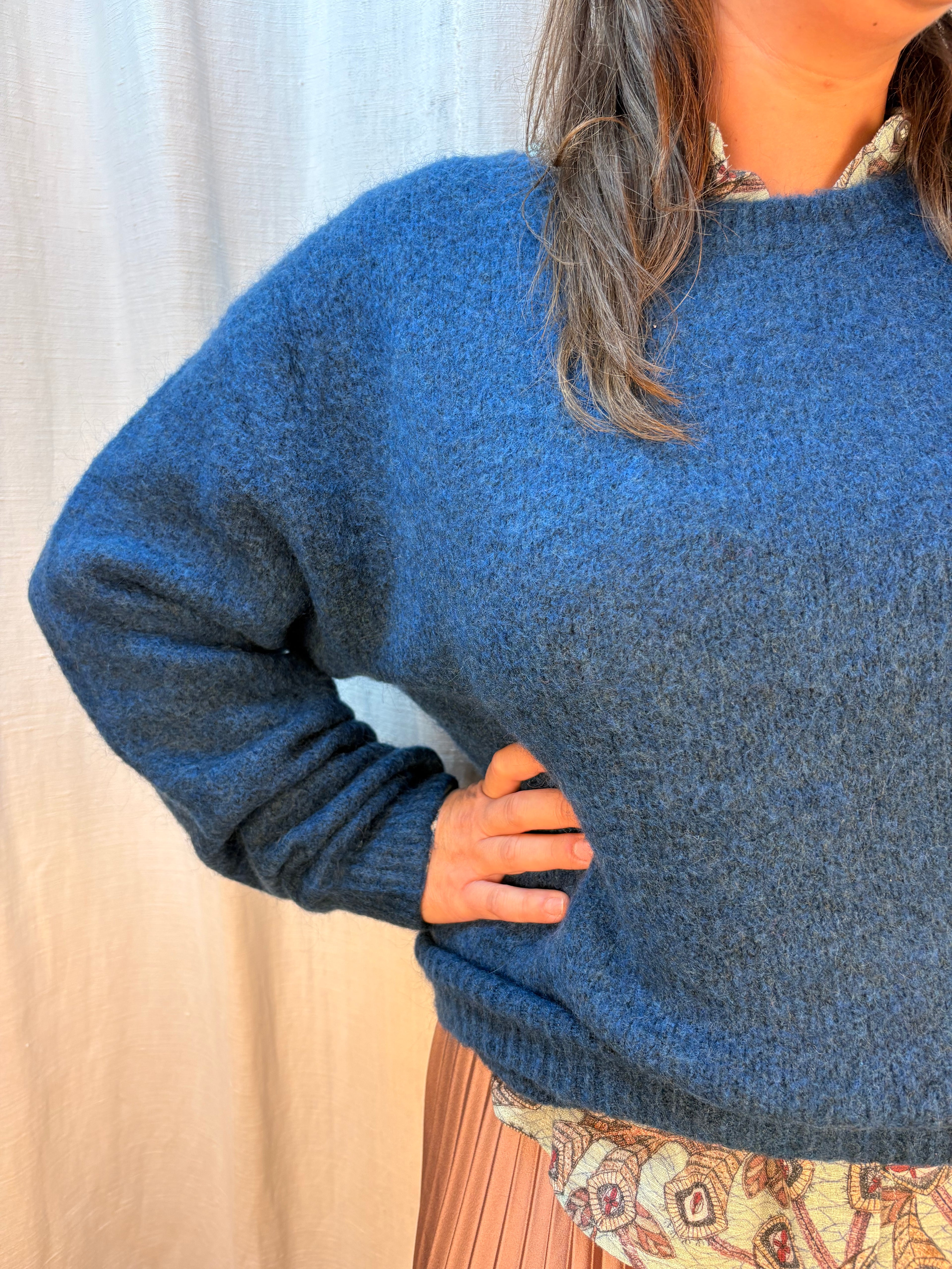 maglioncino blu-duck