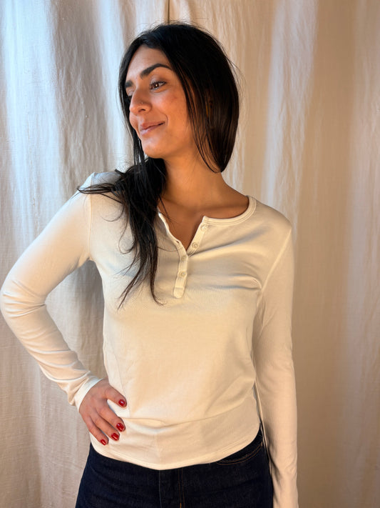 maglia caldo cotone bianco