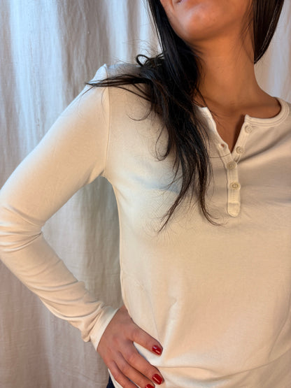 maglia caldo cotone bianco