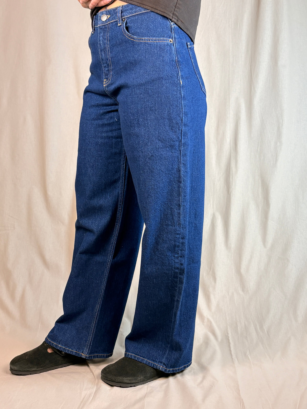 Jeans Regolar Blu Denim