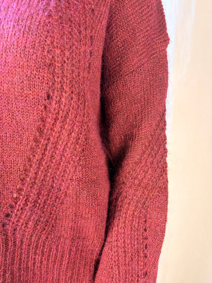 maglia color melanzana