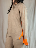 Maglia Bicolor Lana e Cachemire