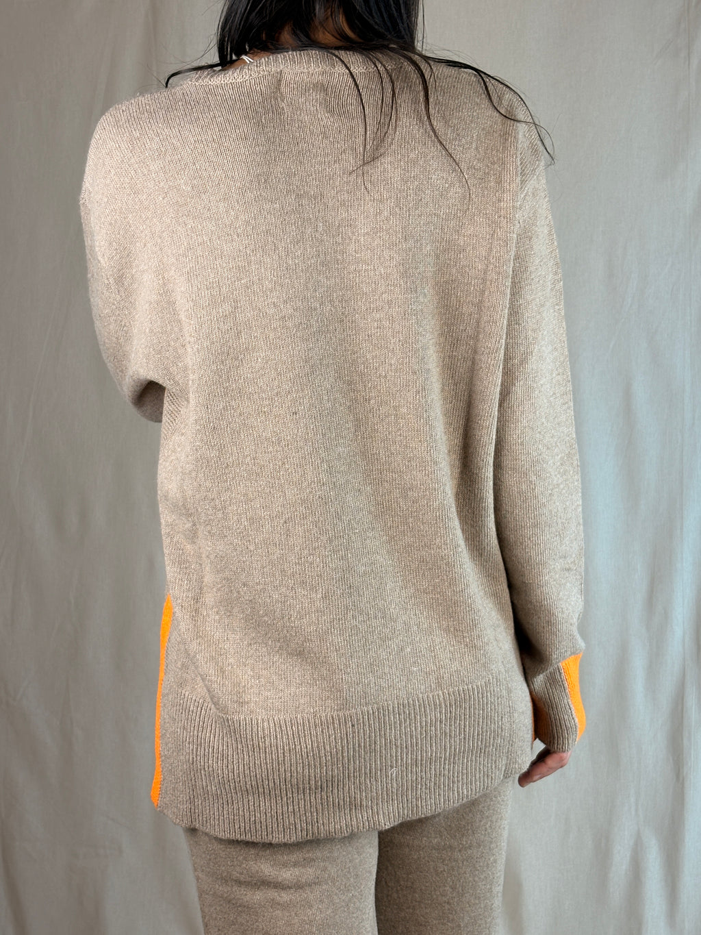 Maglia Bicolor Lana e Cachemire