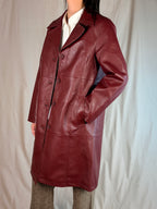 Soprabito Similpelle Bordeaux