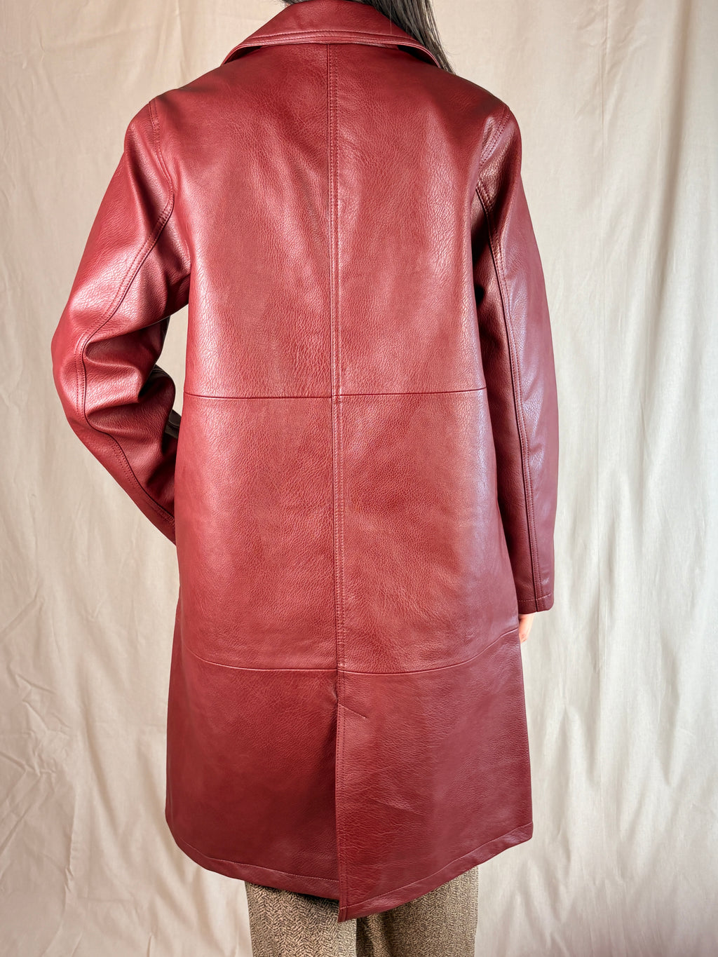 Soprabito Similpelle Bordeaux