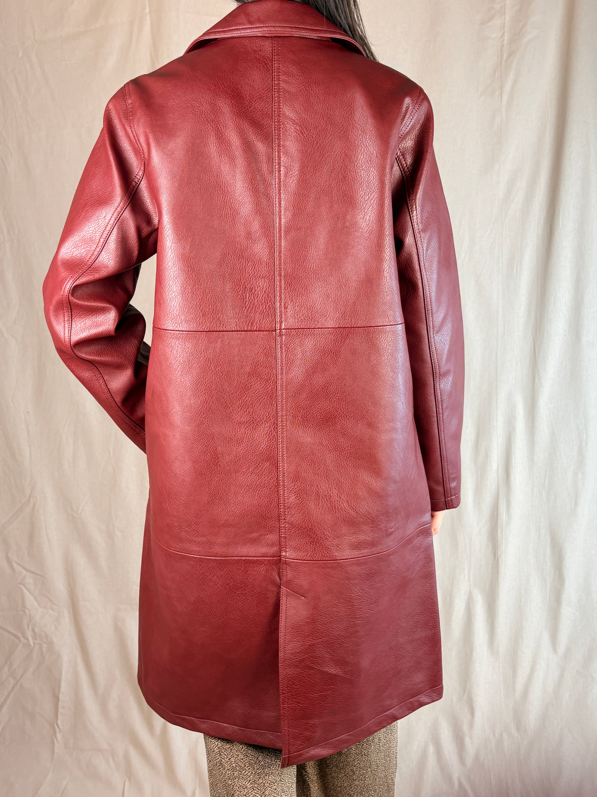 Soprabito Similpelle Bordeaux