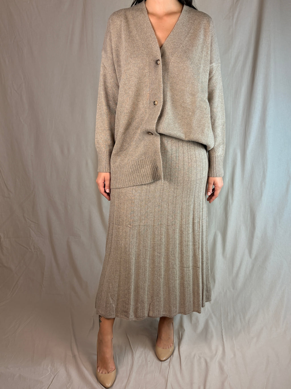 Cardigan Over Lana e Cachemire