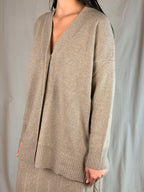 Cardigan Over Lana e Cachemire