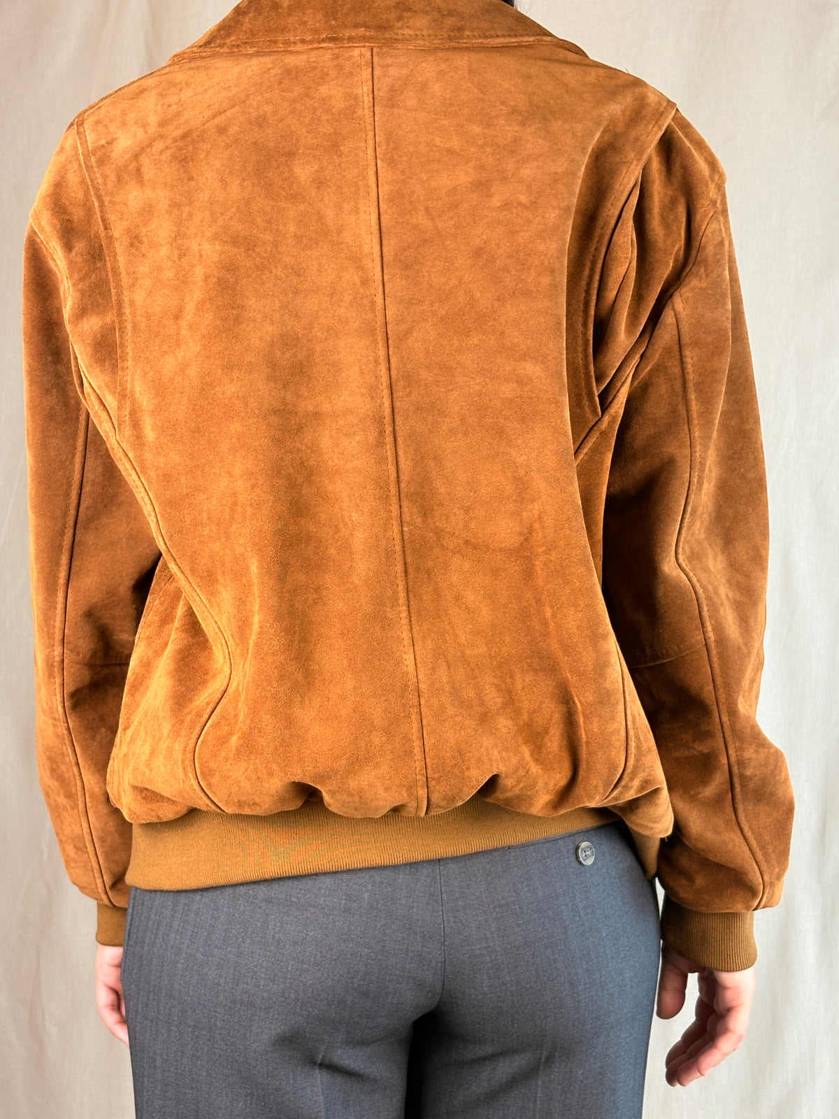 Giacca Cognac Vera Pelle