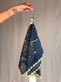 Foulard Stampa Bandana Blu