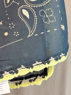Foulard Stampa Bandana Blu