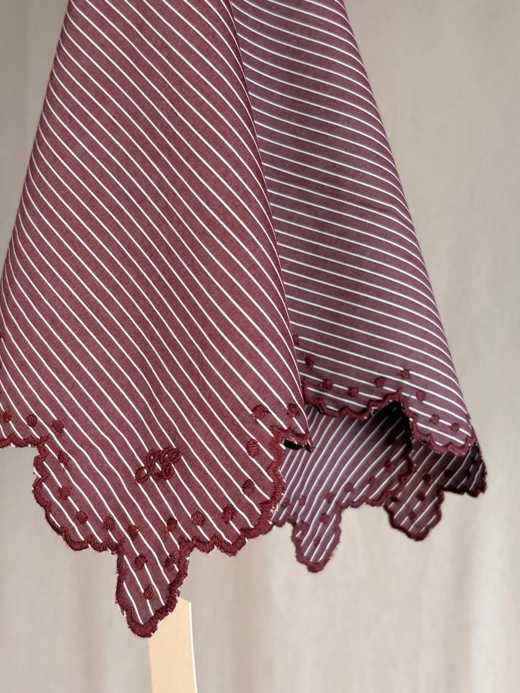 Foulard Camicia Bordeaux