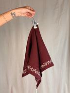 Foulard Lana Bordeaux